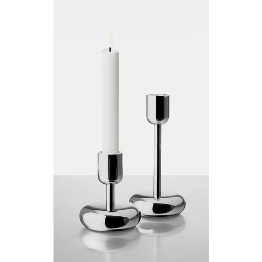 Iittala Nappula Kaarsenhouder Zilver