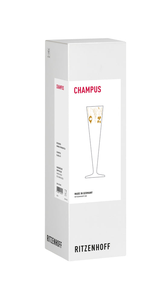 Ritzenhoff Online Xmas Champagneglas 1