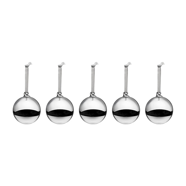 Iittala Mirror Kerstbal Set 80 mm 5 stuks