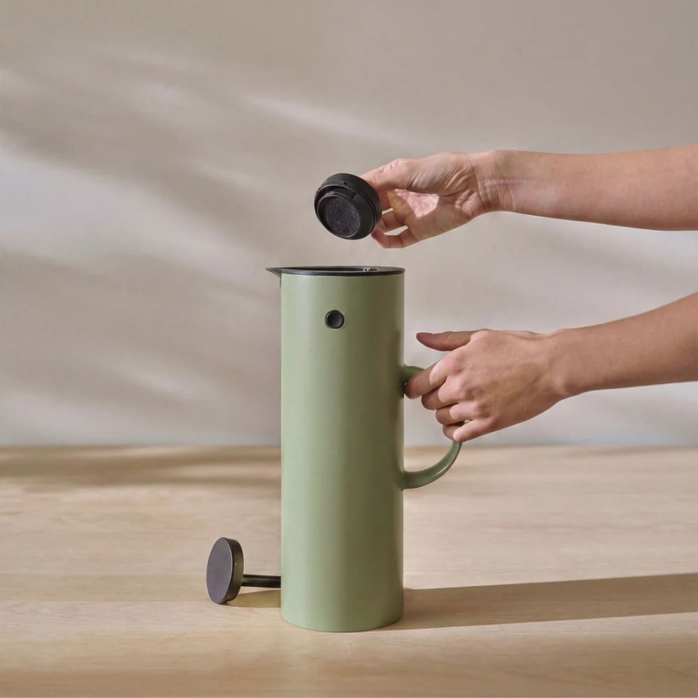 Stelton EM77 Thermoskan Soft Fern Green 1 L