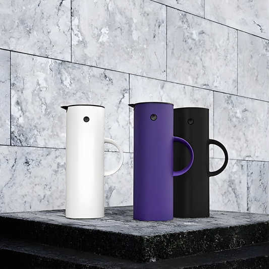 Stelton Em77 Thermoskan Zwart 1 L