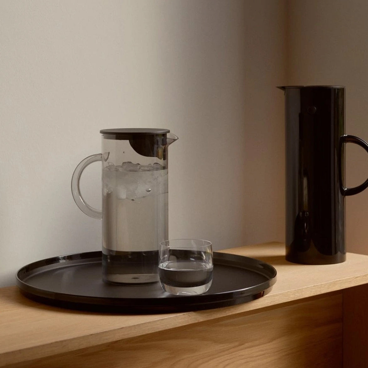 Stelton Em Dienblad Zwart 40 cm