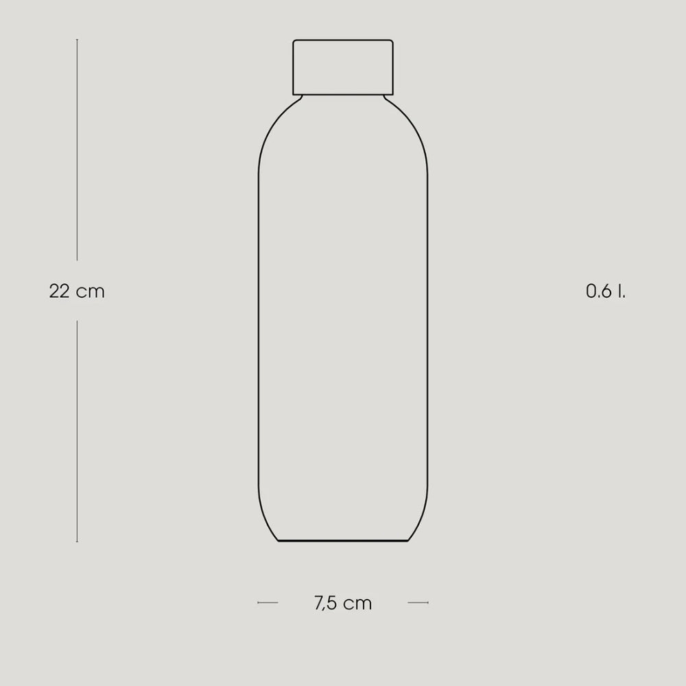 Stelton Keep Cool Thermosfles Soft Chalk 0,6 L