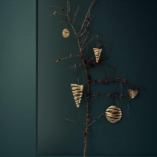 Stelton Tangle Ornament Kegel 13,5 cm