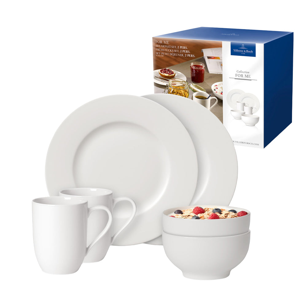Villeroy & Boch For Me Ontbijtset 6-Delig