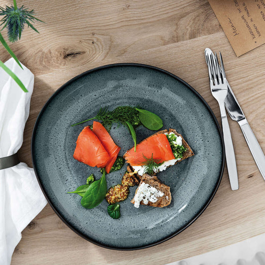 Villeroy & Boch Lave Gris Schaal Plat Aardewerk 28 cm