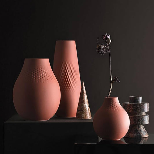 Villeroy & Boch Manufacture Collier Vaas Carre Terre Medium