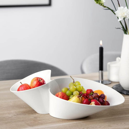 Villeroy & Boch New Wave Eye Cather Dubbele Schaal 49 X 27 cm