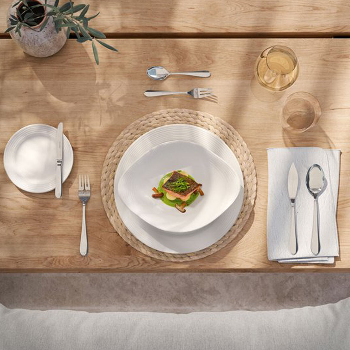 Villeroy & Boch Oscar Dessertmes 6 Stuks