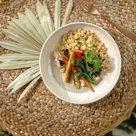 Villeroy & Boch Perlemor Diep Bord Sand 22 cm