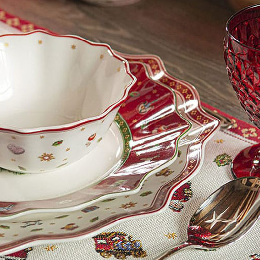 Villeroy & Boch Toy's Delight Brood Bord Rood 17cm