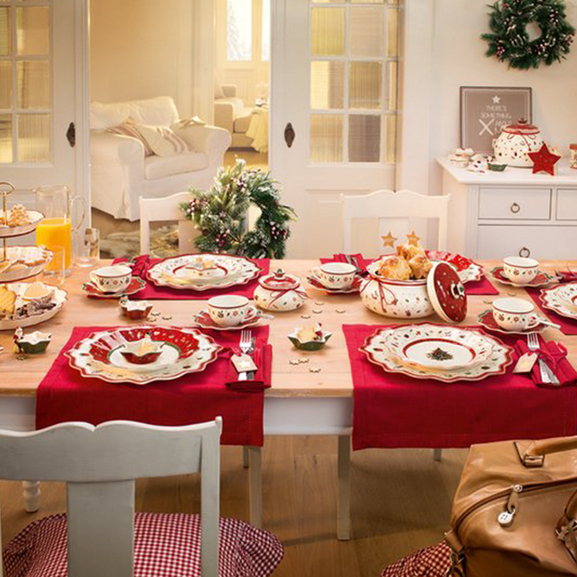 Villeroy & Boch Toy's Delight Kaffee- oder Teetasse mit Untertasse, Rot, 30 cl