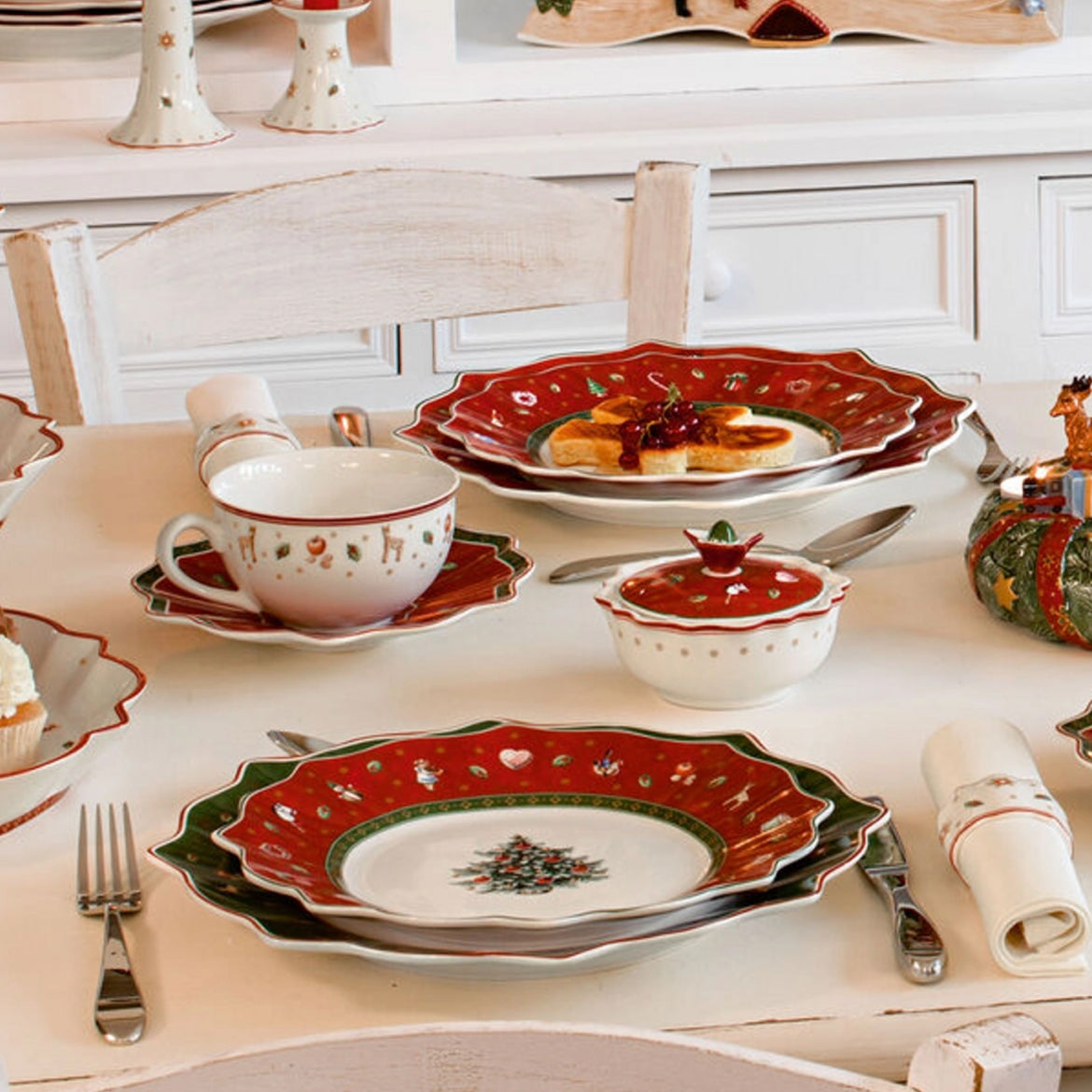 Villeroy & Boch Toy's Delight Ontbijtset 6-Delig Rood