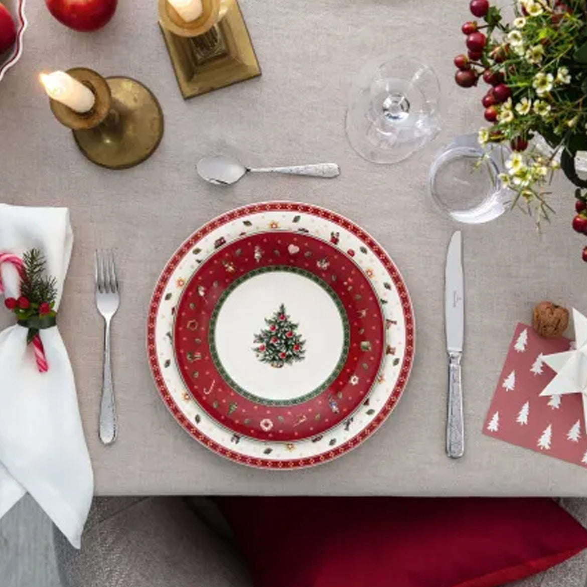 Villeroy & Boch Toy's Delight Specials Dinerbord Rood