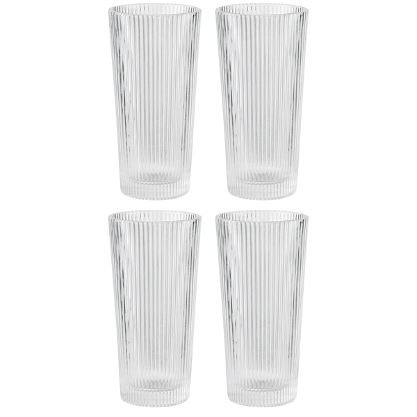 Stelton Pilastro Longdrink Glas 30 cl 4 Stuks