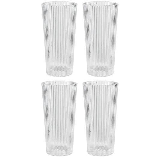 Stelton Pilastro Longdrink Glas 30 cl 4 Stuks