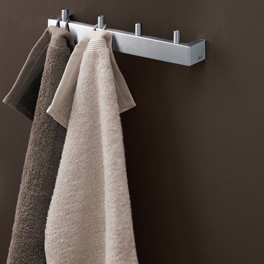 Zack Linea Garderobenständer/Handtuchhalter aus Edelstahl