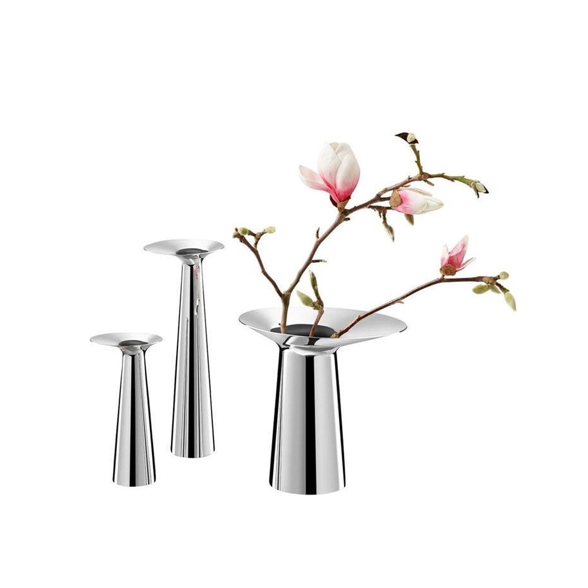 Zack Parego Vaas RVS Glans 17 cm