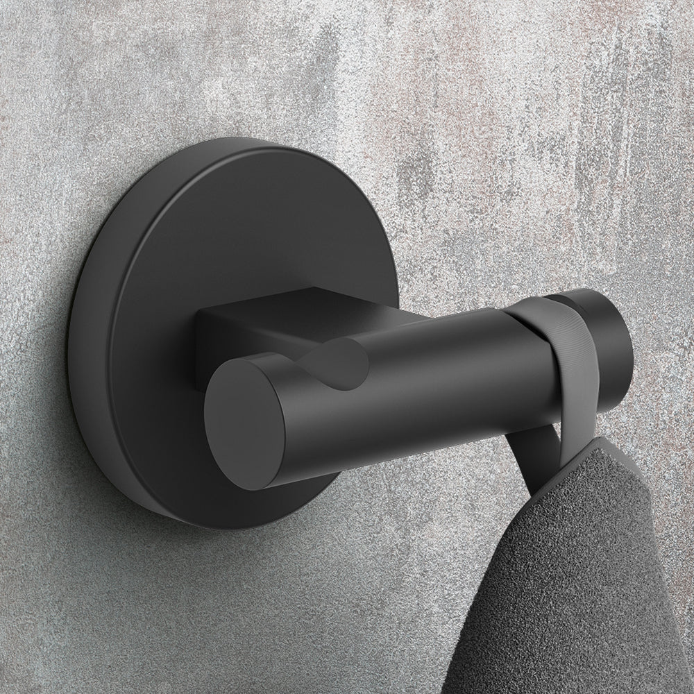 Zack Scala Handtuchhaken Doppel Schwarz