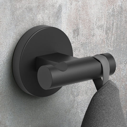 Zack Scala Handtuchhaken Doppel Schwarz