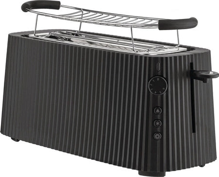 Alessi Plissé Grill Warmer T.B.V. Toaster Zwart