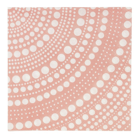 Iittala Kastehelmi Servetten Zalmroze
