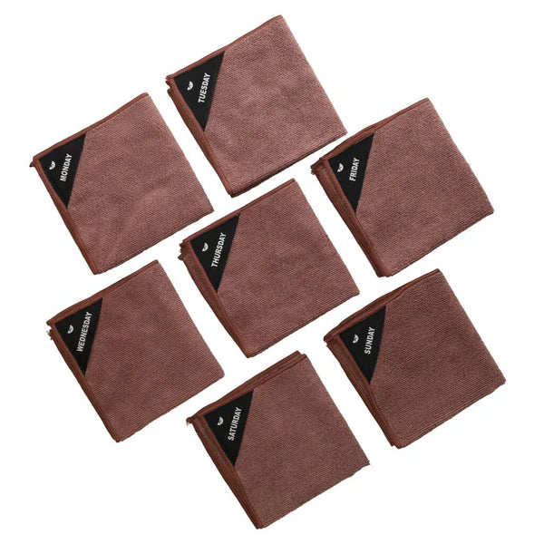 Klud Microvezel Vaatdoekjesset Mauve 7 Stuks