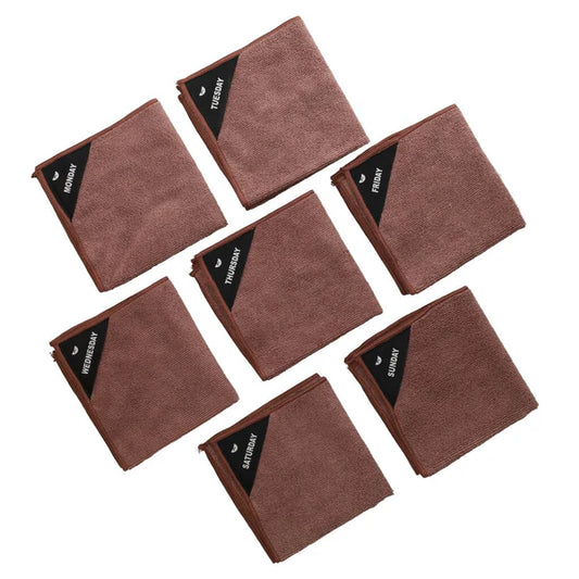 Klud Microvezel Vaatdoekjesset Mauve 7 Stuks