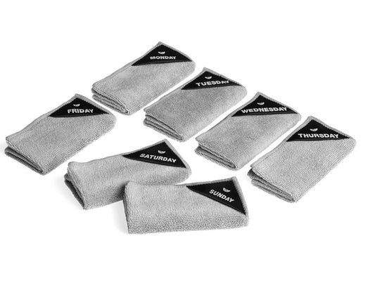 Klud Microvezel Vaatdoekjesset Grijs 7 Stuks