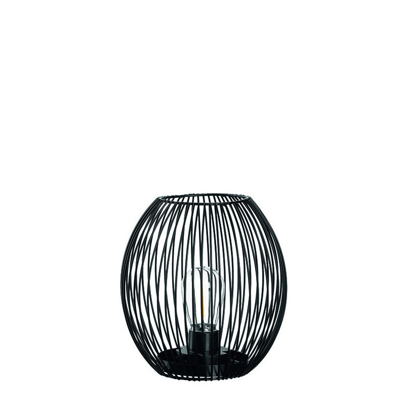 Leonardo Calamita Lantaarn Zwart 24 cm