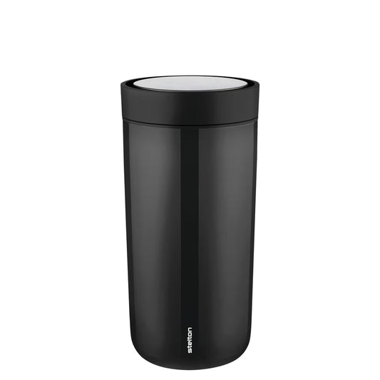 Stelton To Go CliCk Thermosbeker Zwart 0,4 L