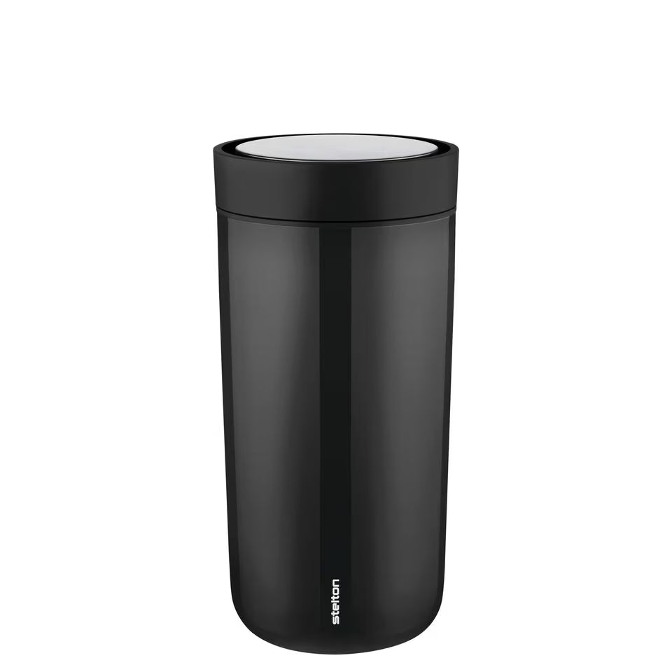 Stelton To Go CliCk Thermosbeker Zwart 0,4 L