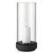 Stelton Hurricane Windlicht Zwart 28,5 cm