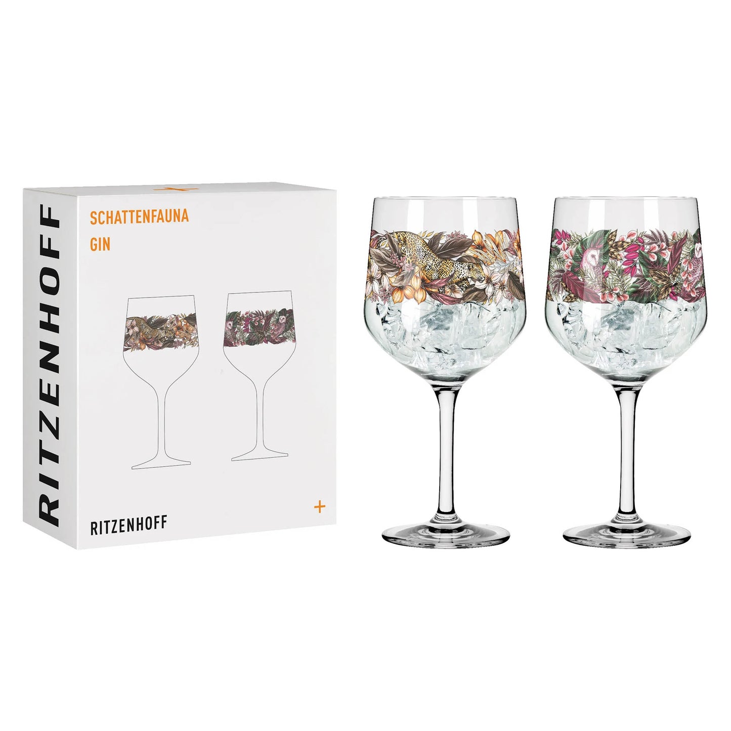 Ritzenhoff Schattenfauna Gin Glas 2 Stuks