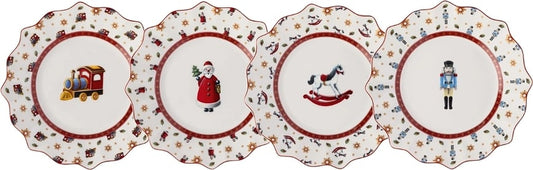 Villeroy & Boch Toy's Delight Anniversary Bord 24 cm 4 Stuks