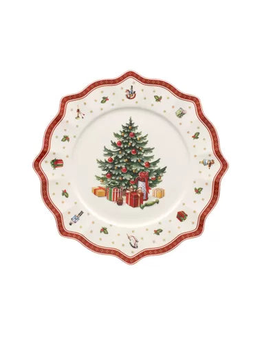 Villeroy & Boch Toy's Delight Schaal Rond Kerstboom 35 cm