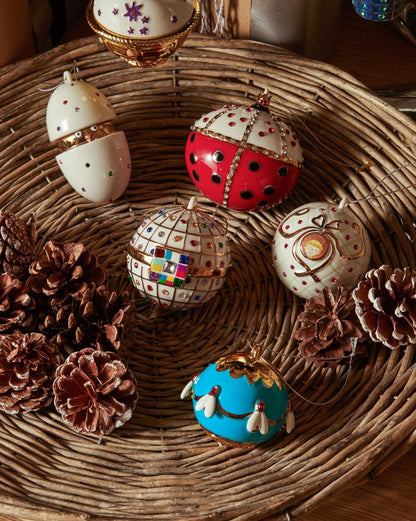 Alessi Fleurs De Jori Kerstornament Palla Di Fidanzamento