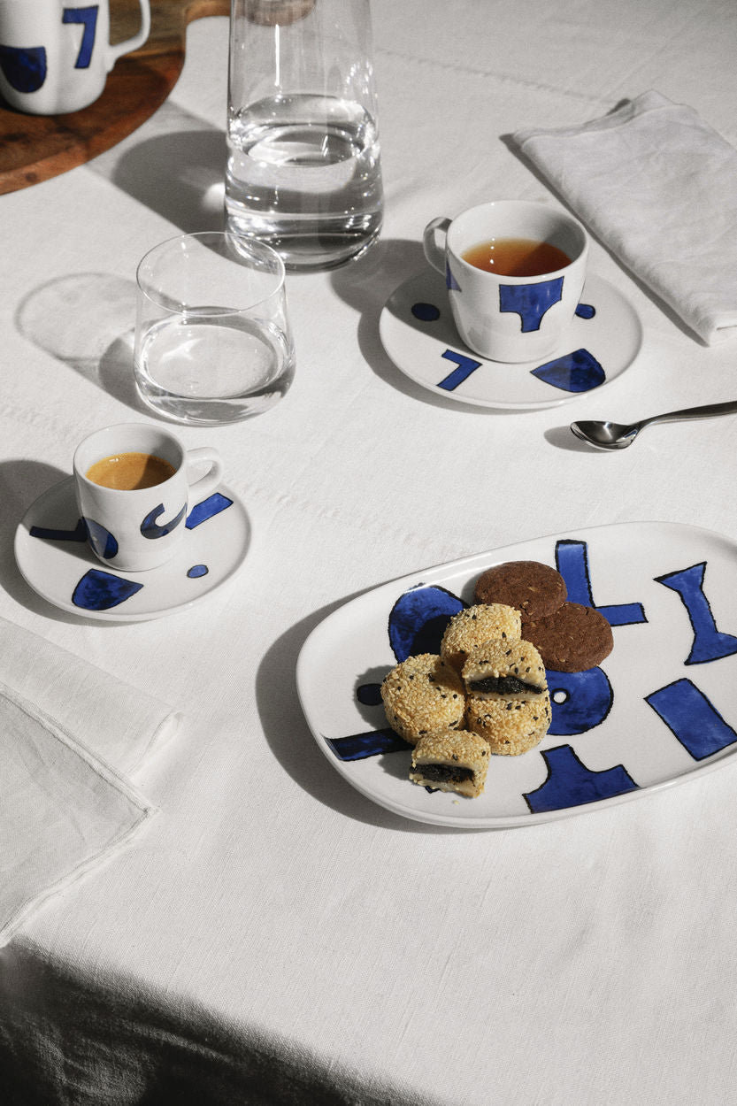 Alessi Itsumo - Yunoki Koffiekop en -Schotel 8-Delig