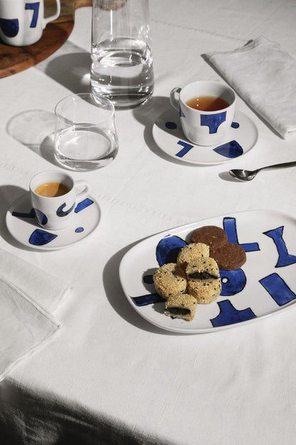 Alessi Itsumo - Yunoki Koffiekop en -Schotel 8-Delig