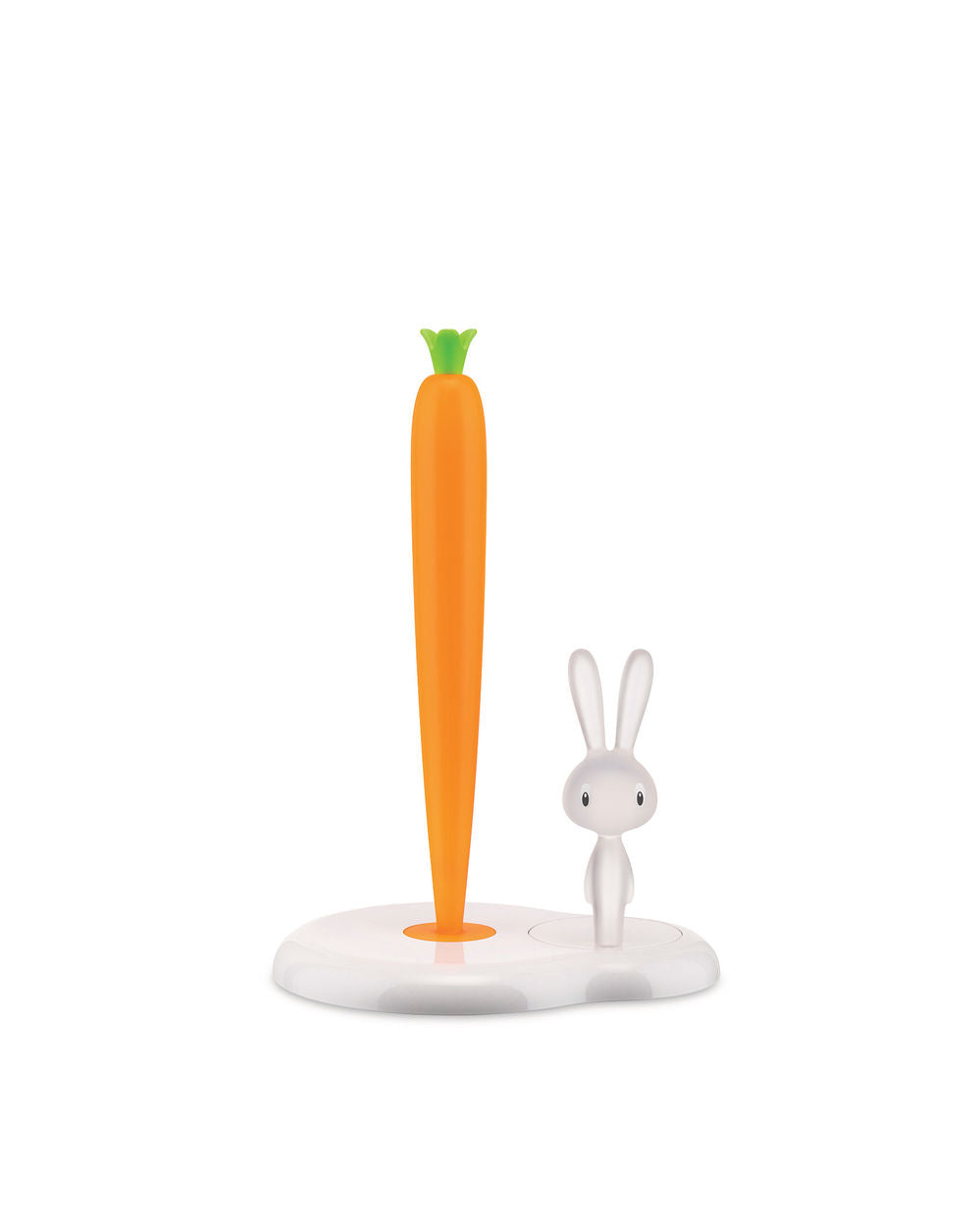 Alessi Bunny & Carrot Keukenrolhouder Hoogglans Groen