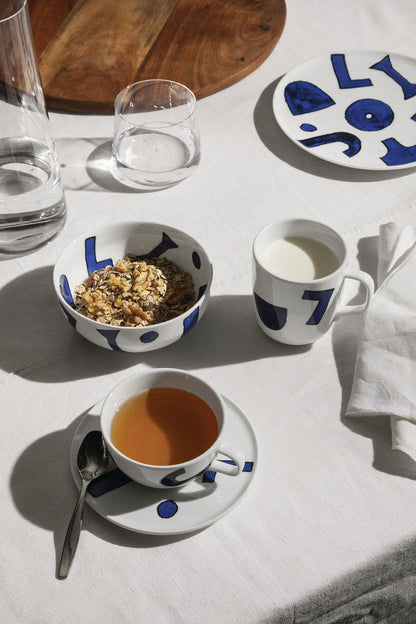 Alessi Itsumo - Yunoki Koffiekop en -Schotel 8-Delig