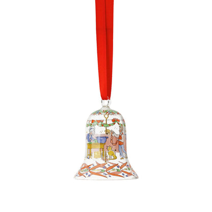 Hutschenreuther Kerstklokje Glas 2026 Kerstfeest