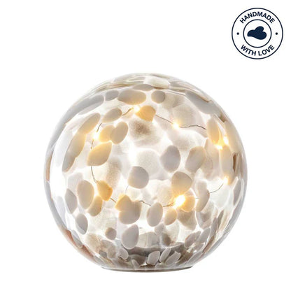 Leonardo Globe Wit/Goud 17 cm