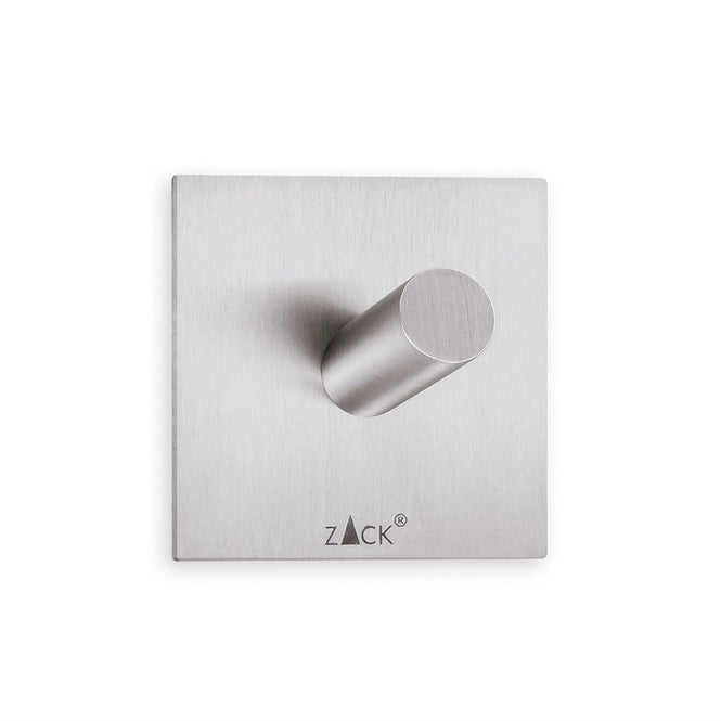 Zack Duplo/Peco Handdoekhaak Vierkant RVS Mat 2 Stuks
