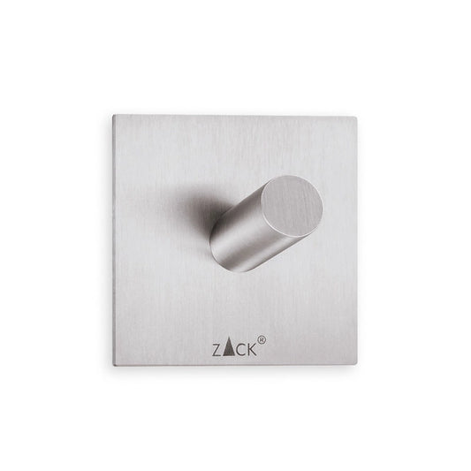 Zack Duplo/Peco Handdoekhaak Vierkant RVS Mat 2 Stuks