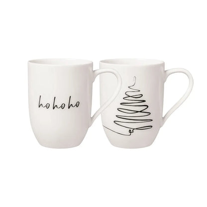 Villeroy & Boch Statement XMAS Beker Set Kerstboom 2 Stuks