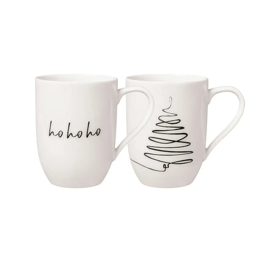Villeroy & Boch Statement XMAS Beker Set Kerstboom 2 Stuks