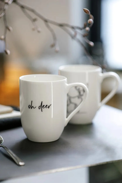 Villeroy & Boch Statement XMAS Beker Set Rendier 2 Stuks