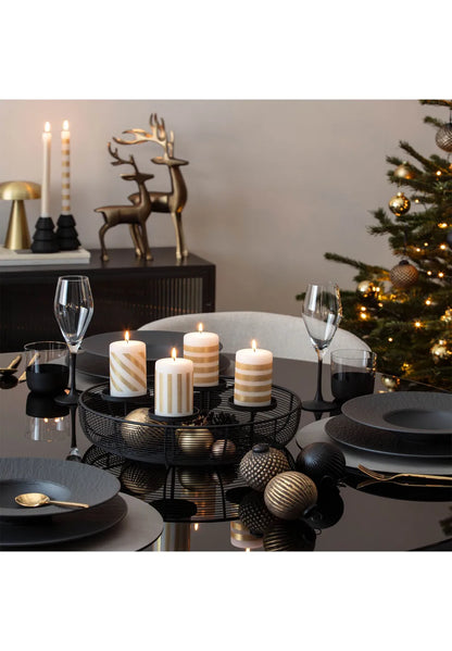 Villeroy & Boch Christmas Chic Kaarsen Set 10 x 6 cm 4 Stuks