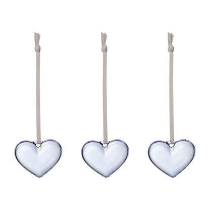 Iittala Oiva Toikka Glazen Hart Bright 3 Stuks